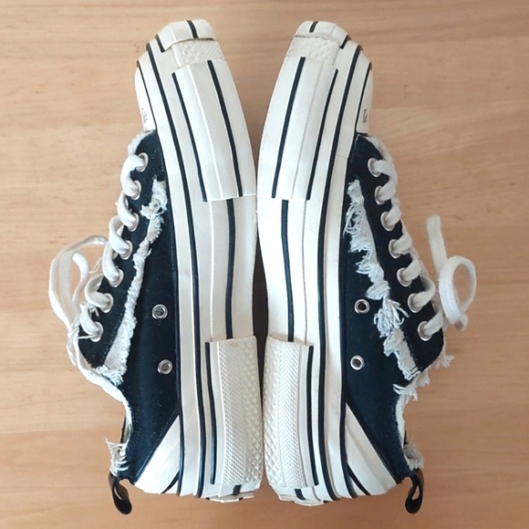 VESSEL x Yohji Yamamoto low top sneakers G.O.P. Lows Black Chunky - Picture 7 of 12